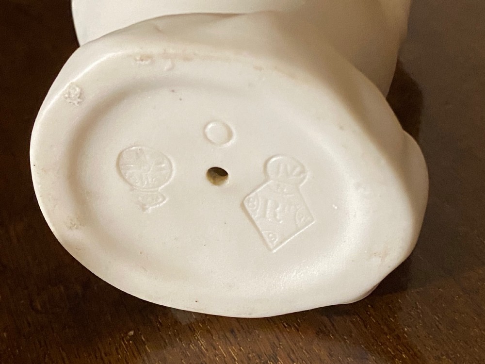 Royal Worcester Bisque Hand Vases View VIII