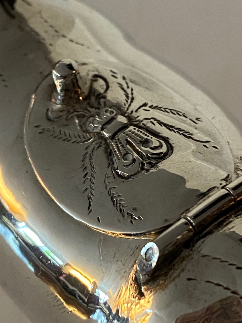 Silver Cow Creamer. View II