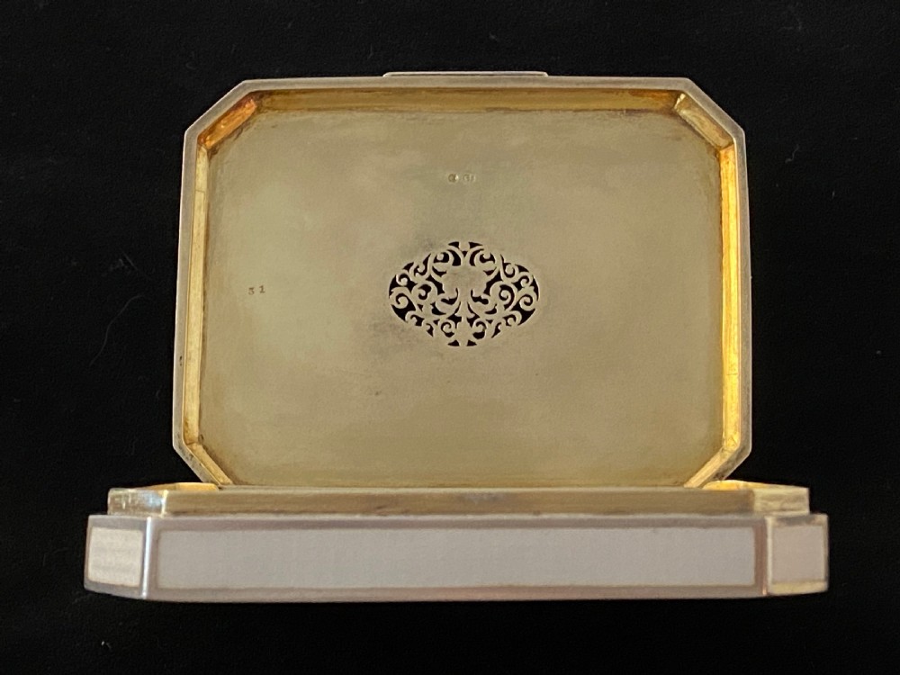 Austro-Hungarian Silver and Enamel Box View VIII