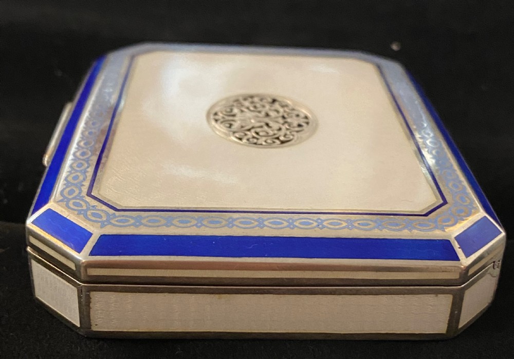 Austro-Hungarian Silver and Enamel Box View XI