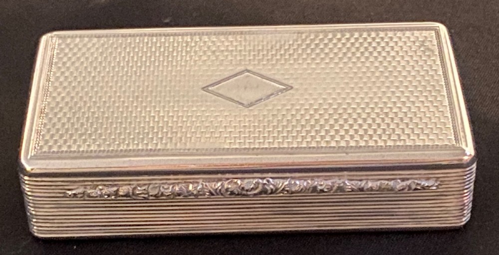 Silver Snuff Box Dated 1841