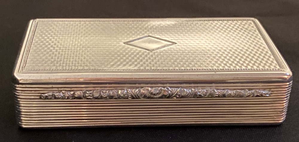 Silver Snuff Box Dated 1841 View IV