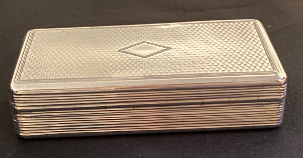Silver Snuff Box Dated 1841 View V