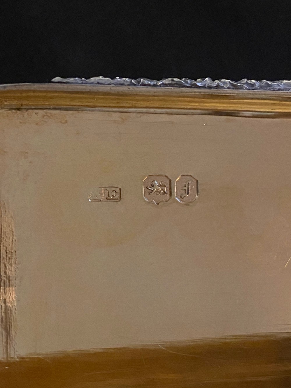 Silver Snuff Box Dated 1841 View IX
