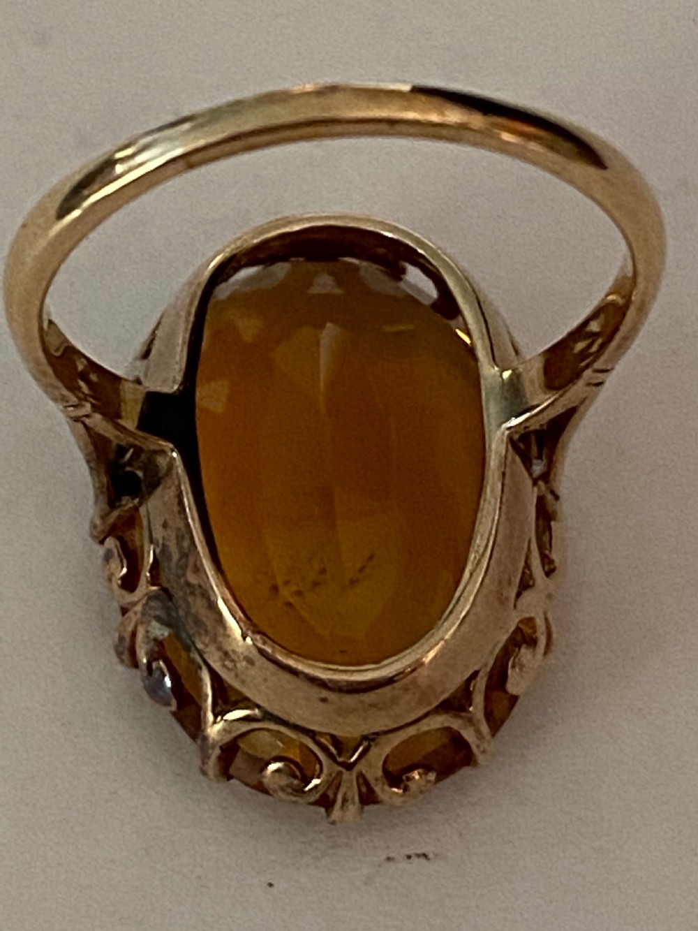 Citrine Dress Ring View VII