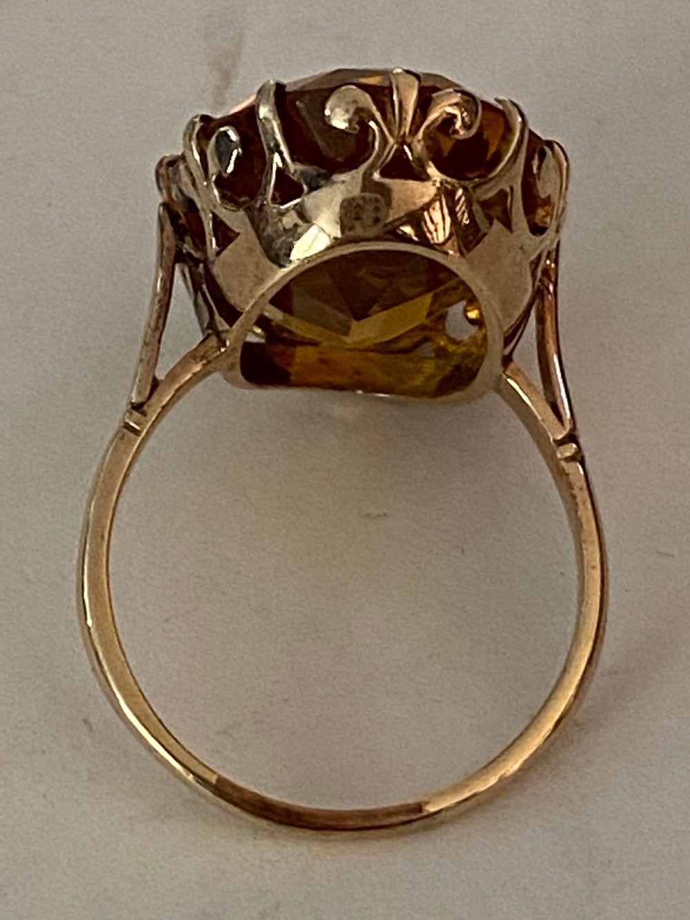 Citrine Dress Ring View VIII