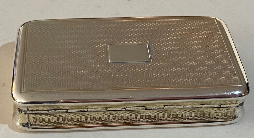 George III Silver Snuff Box View III