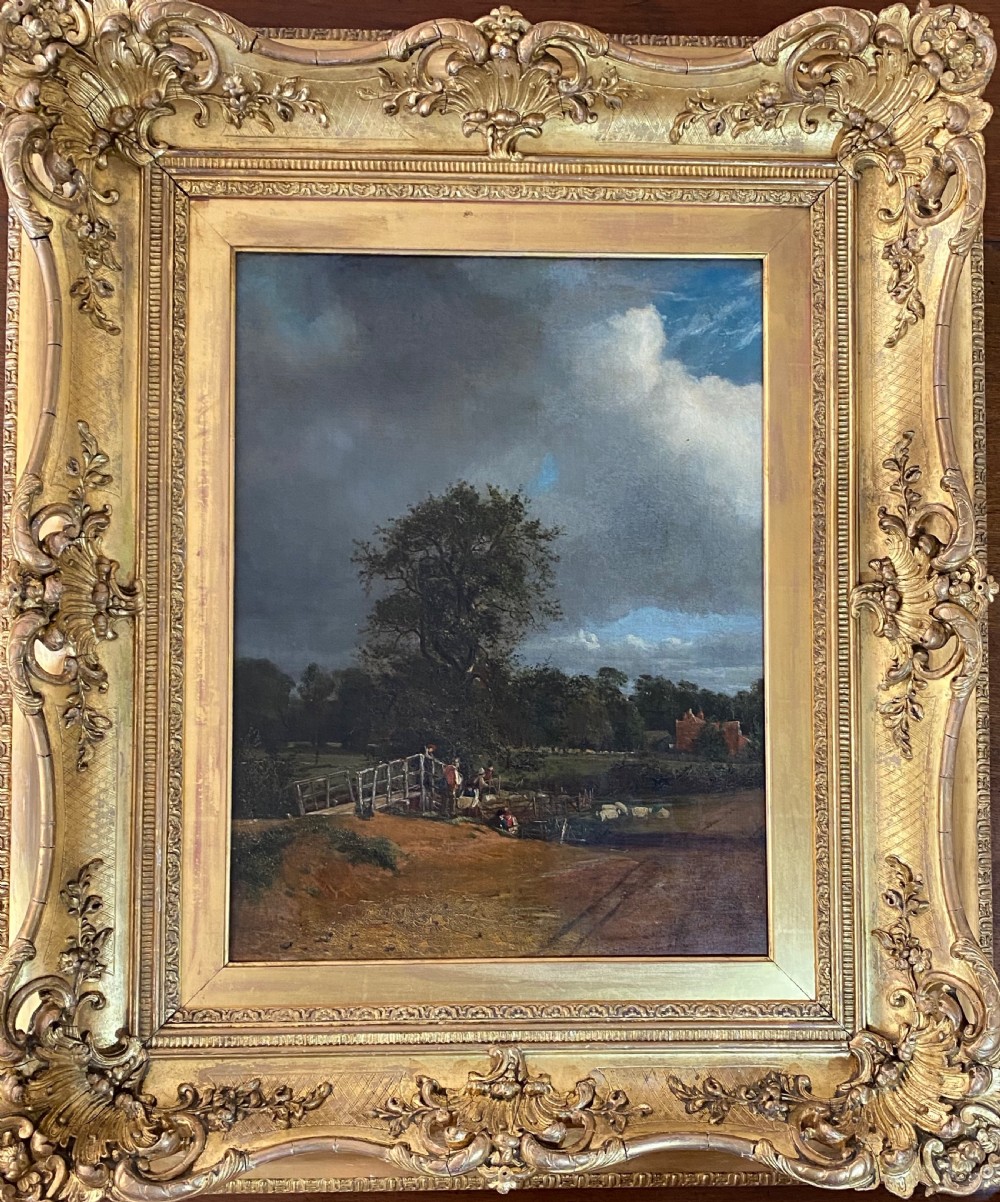 Follower of John Constable, Oil on Canvas