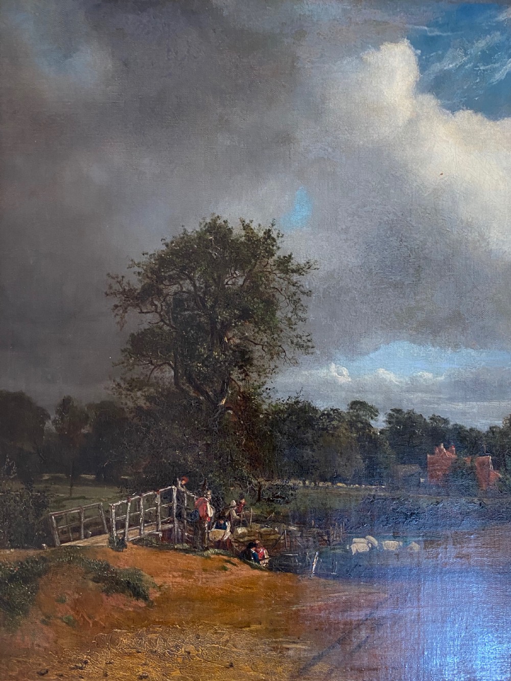 Follower of John Constable, Oil on Canvas View III