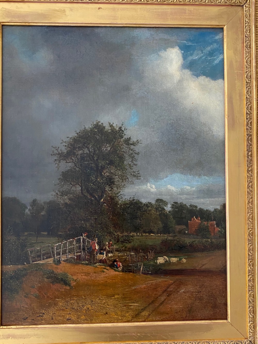 Follower of John Constable, Oil on Canvas View IV