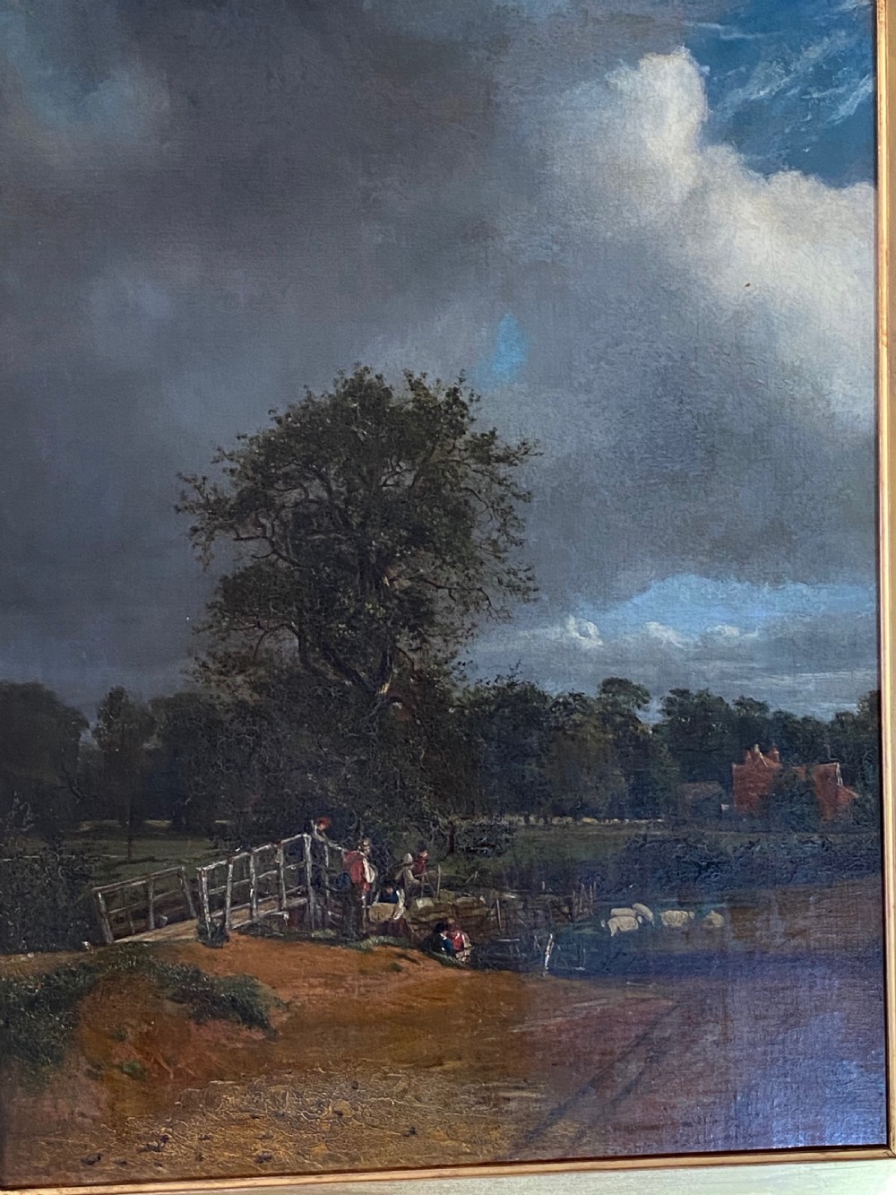Follower of John Constable, Oil on Canvas View VI