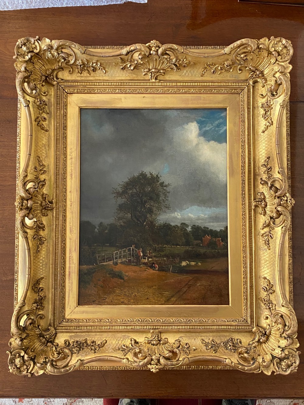 Follower of John Constable, Oil on Canvas View VIII