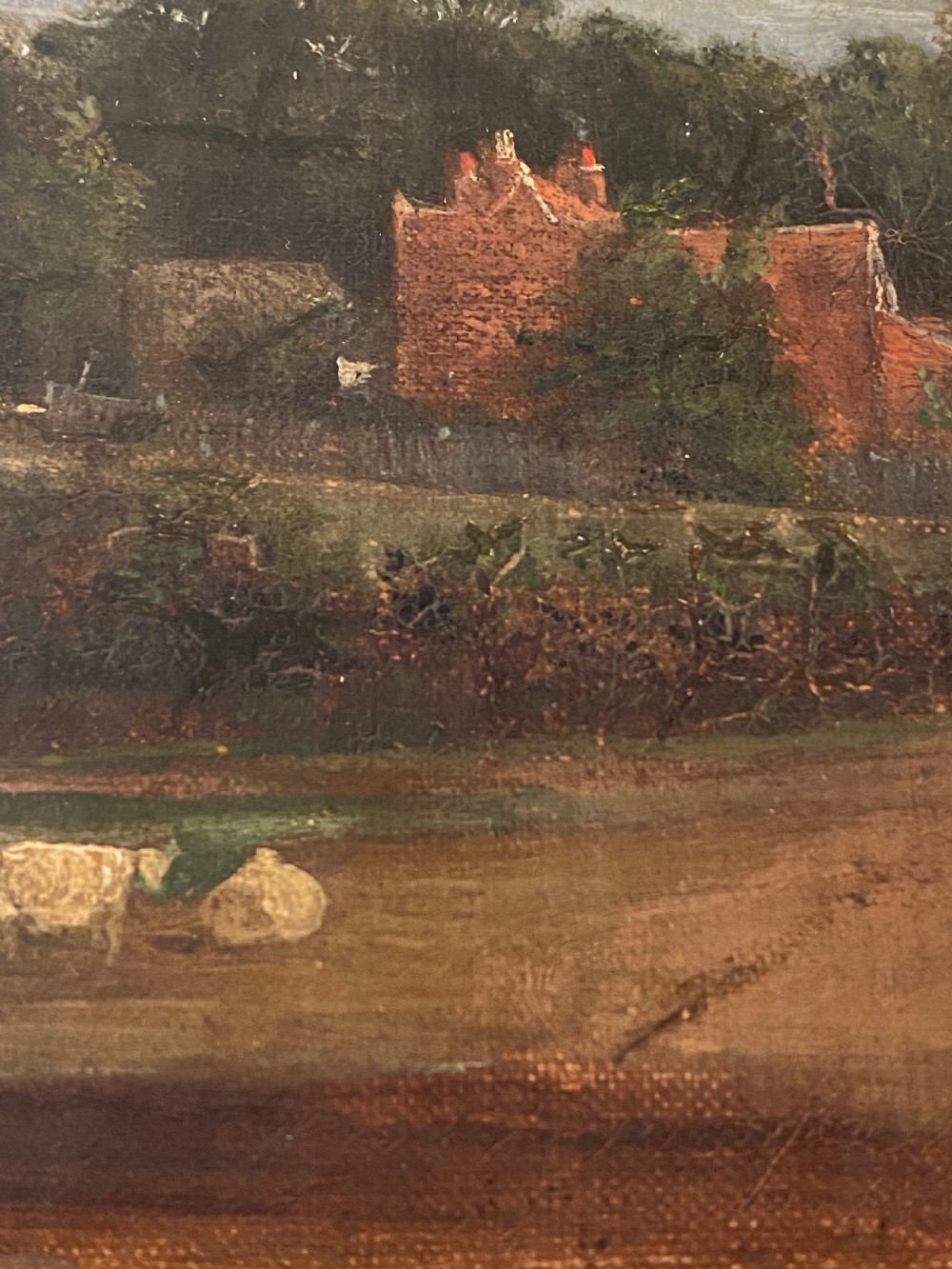 Follower of John Constable, Oil on Canvas View XII