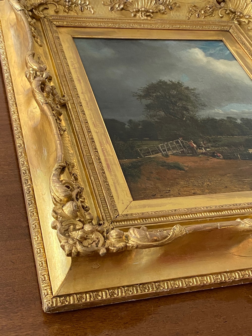 Follower of John Constable, Oil on Canvas View XV