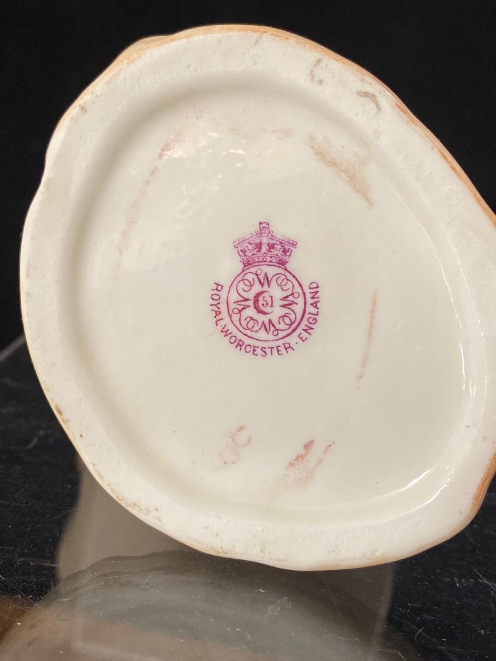 Royal Worcester Hand Vase View VI