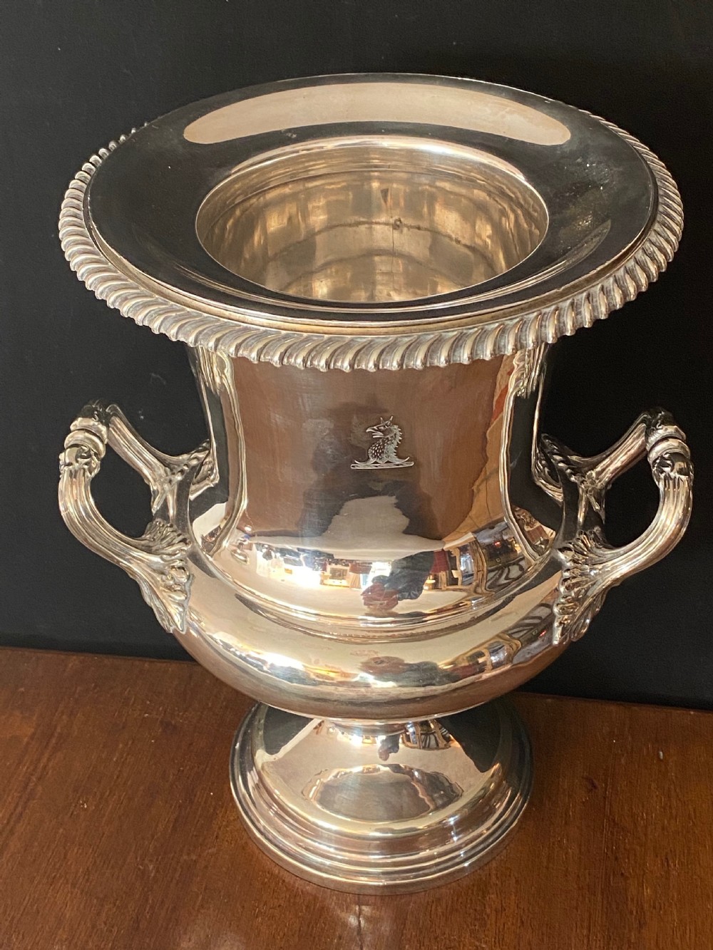 Silver Plated Wine Cooler View III