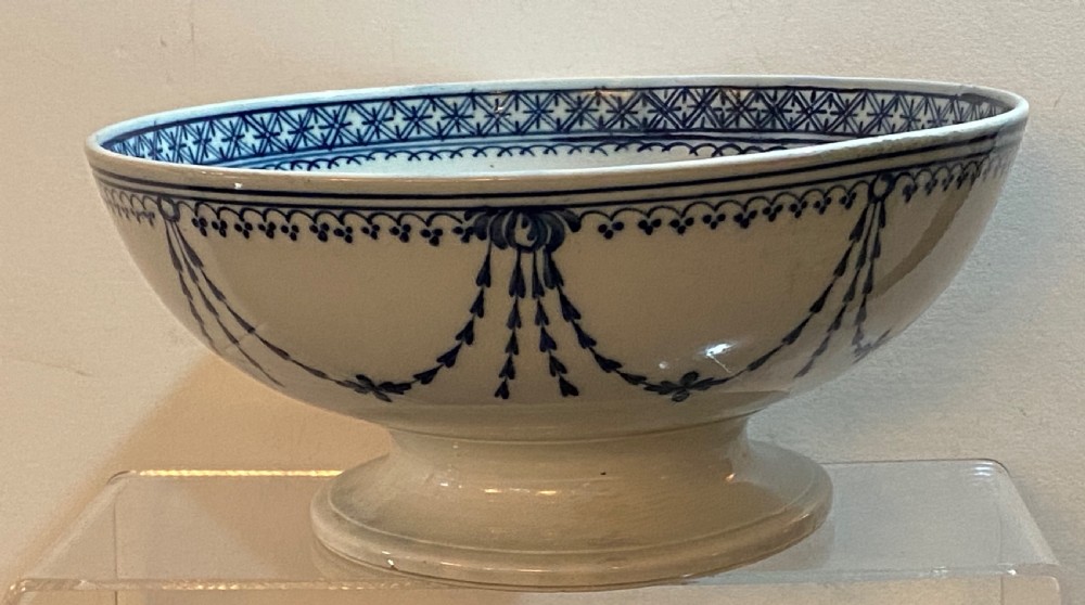 18th Century English Delft Pearlware Bowl View II