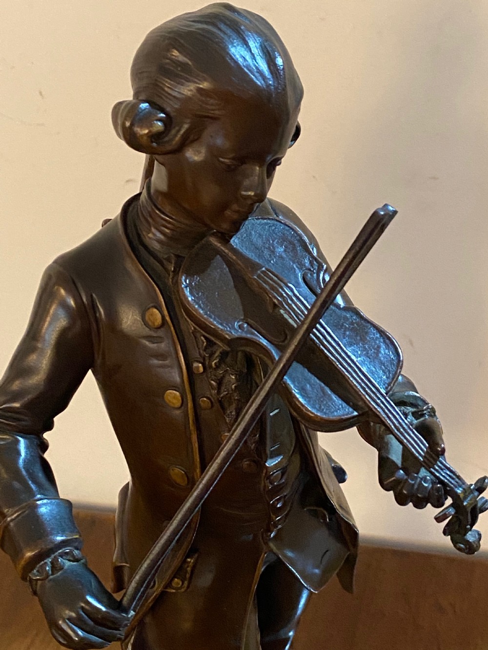 Bronze of the Young Mozart View IV