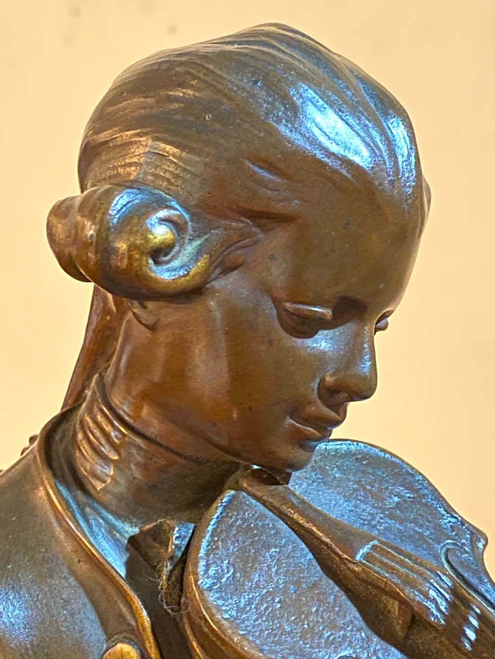 Bronze of the Young Mozart View VII