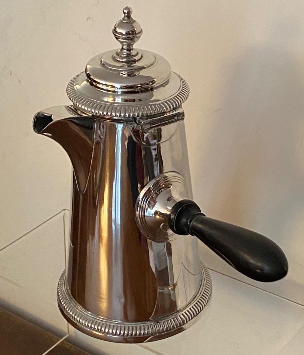 Chocolate Pot, Silver Plated