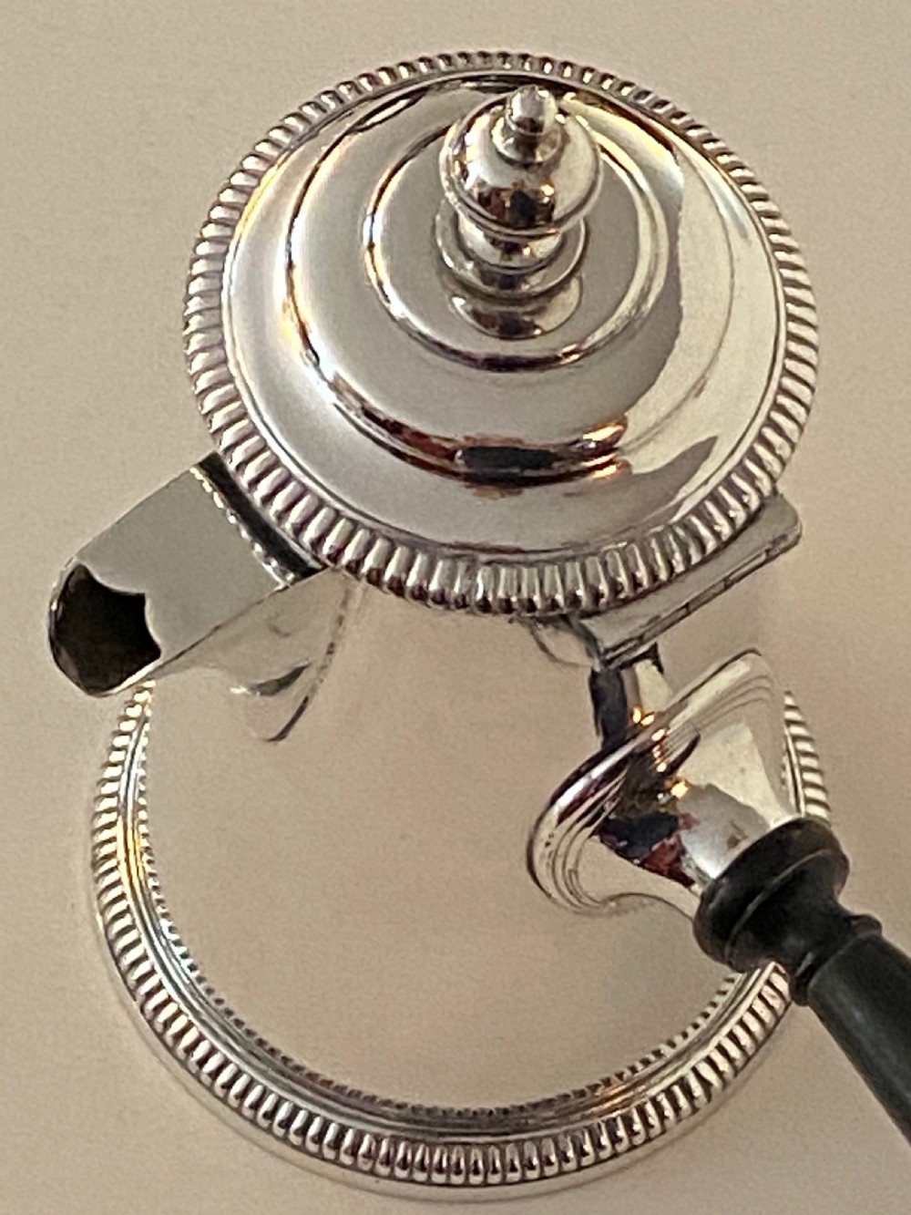 Chocolate Pot, Silver Plated View VII