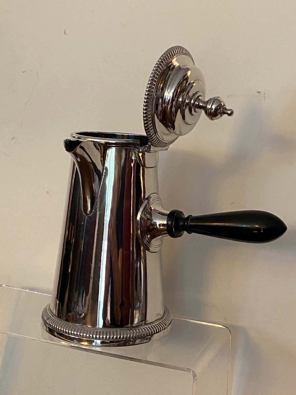 Chocolate Pot, Silver Plated View VIII