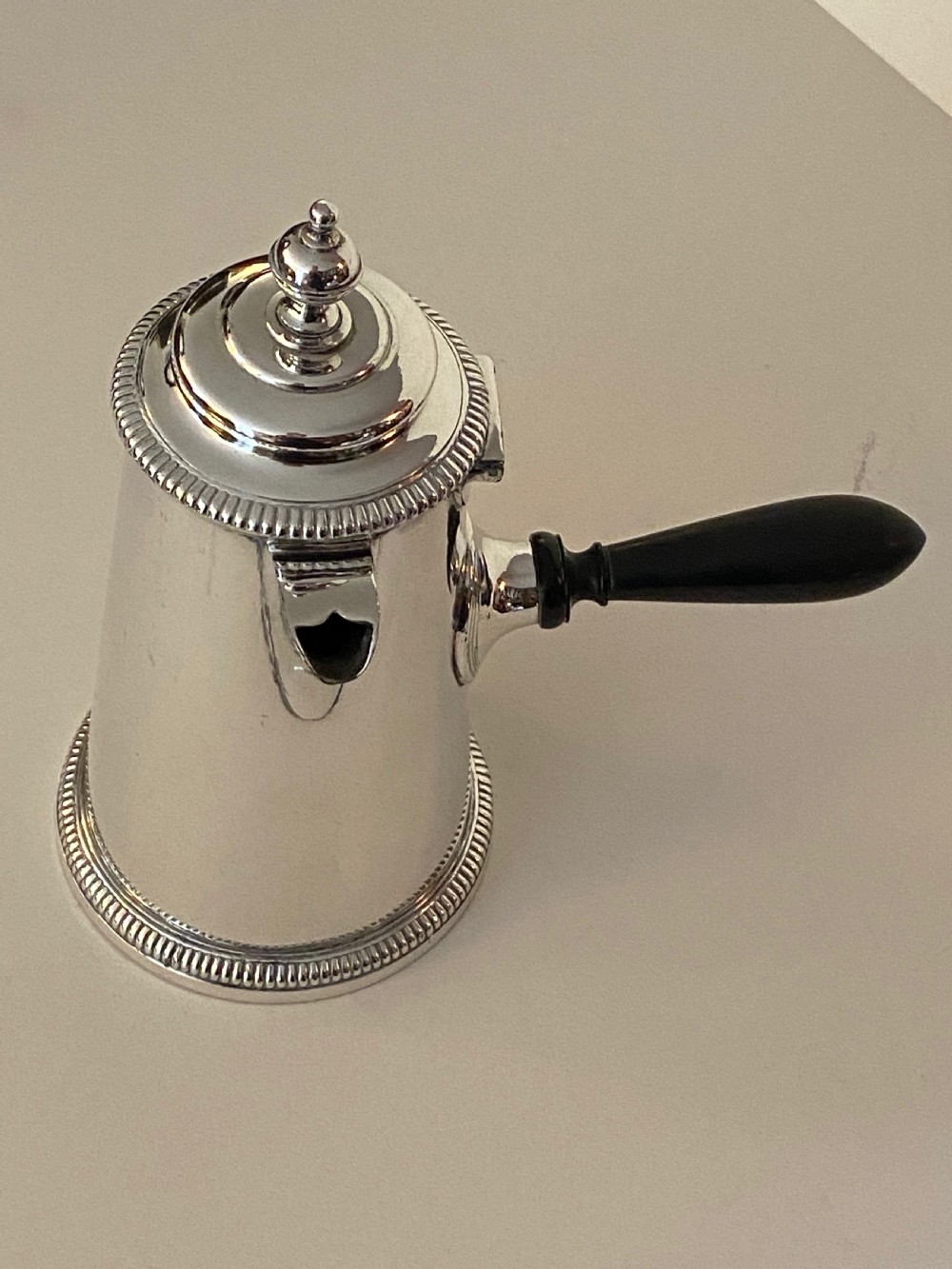 Chocolate Pot, Silver Plated View XIII