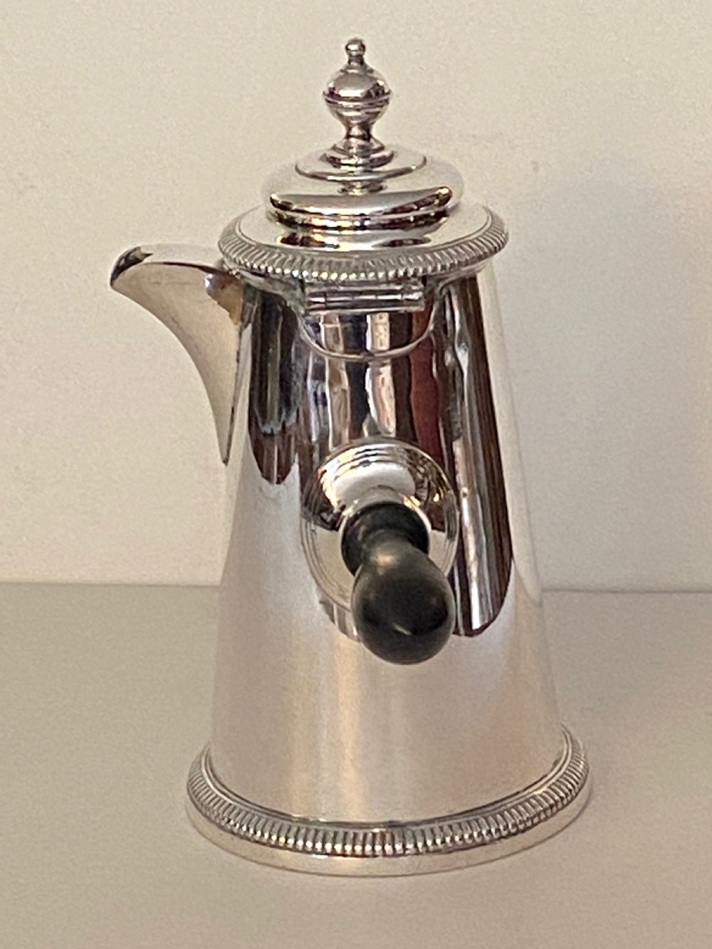Chocolate Pot, Silver Plated View XIV