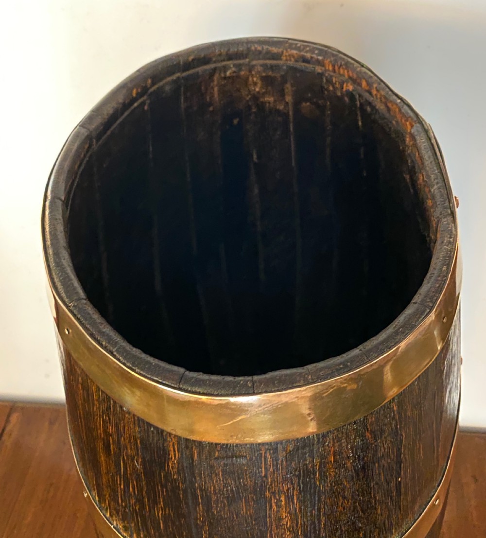 Coopered Oak Whisky Barrel  View IV