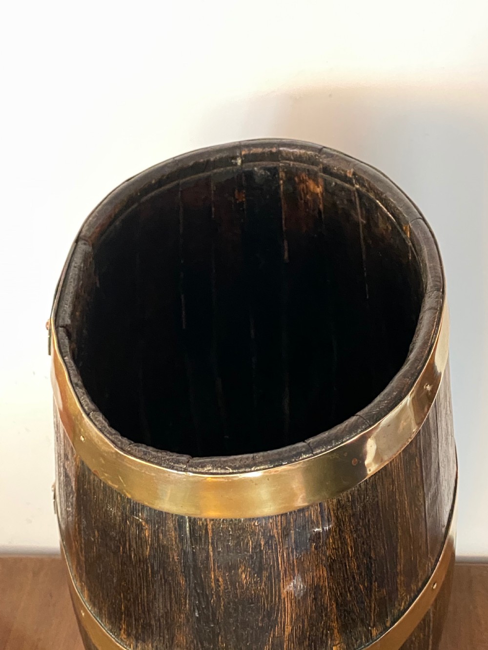 Coopered Oak Whisky Barrel  View V