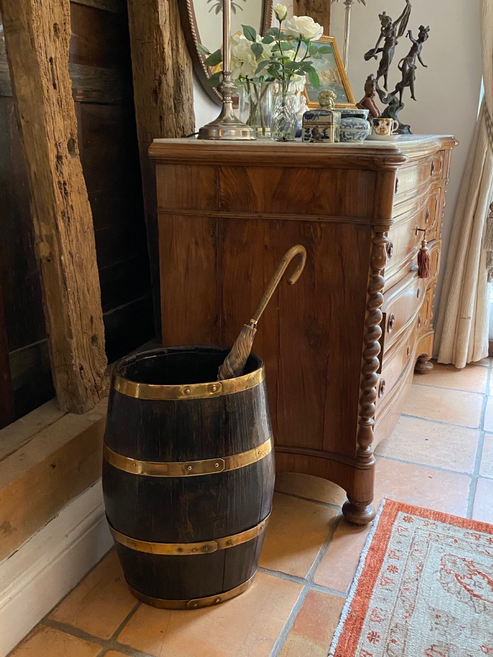 Coopered Oak Whisky Barrel  View VII