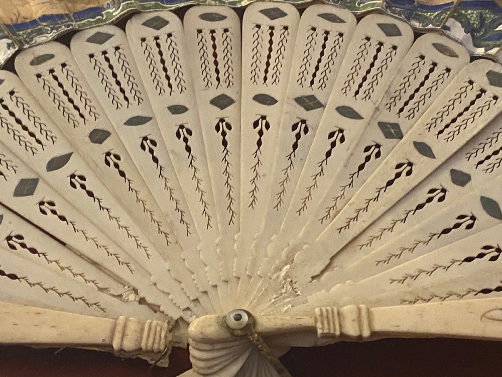 Pair of Regency  Framed Fans View III