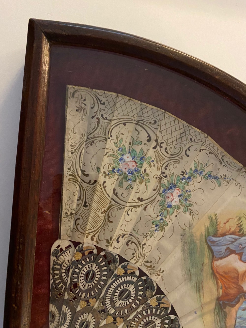 Pair of Regency  Framed Fans View XII