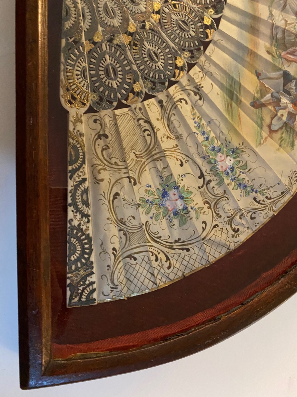 Pair of Regency  Framed Fans View XIII