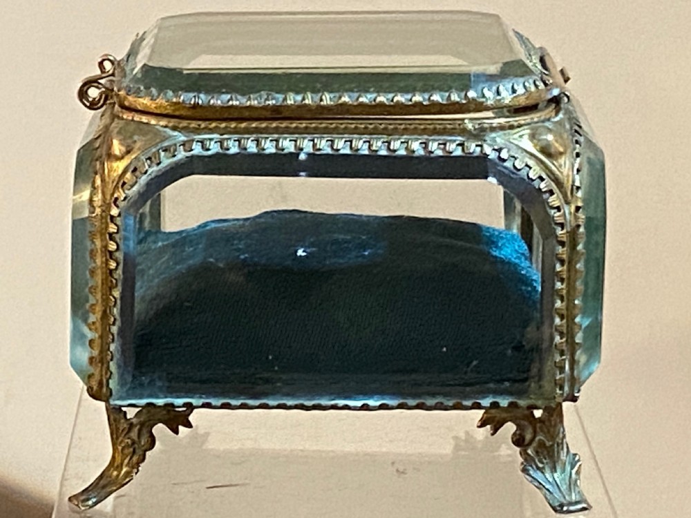 French Crystal Glass Casket View II