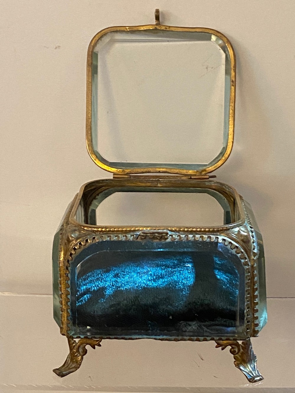 French Crystal Glass Casket View V