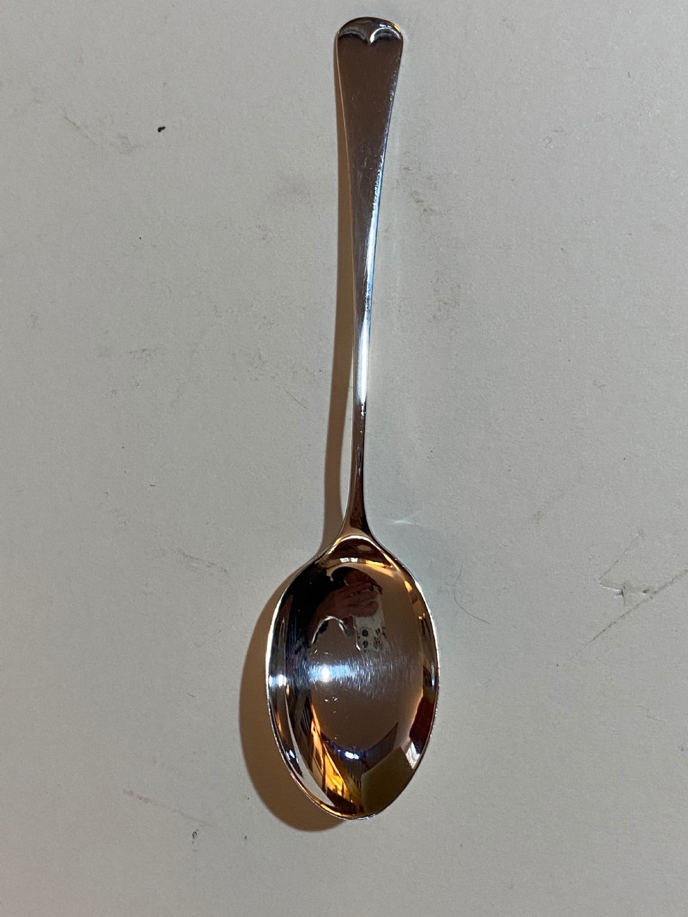 Set of Six Sterling Silver Coffee Spoons View V