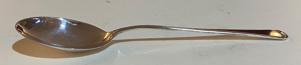 Set of Six Sterling Silver Coffee Spoons View VI