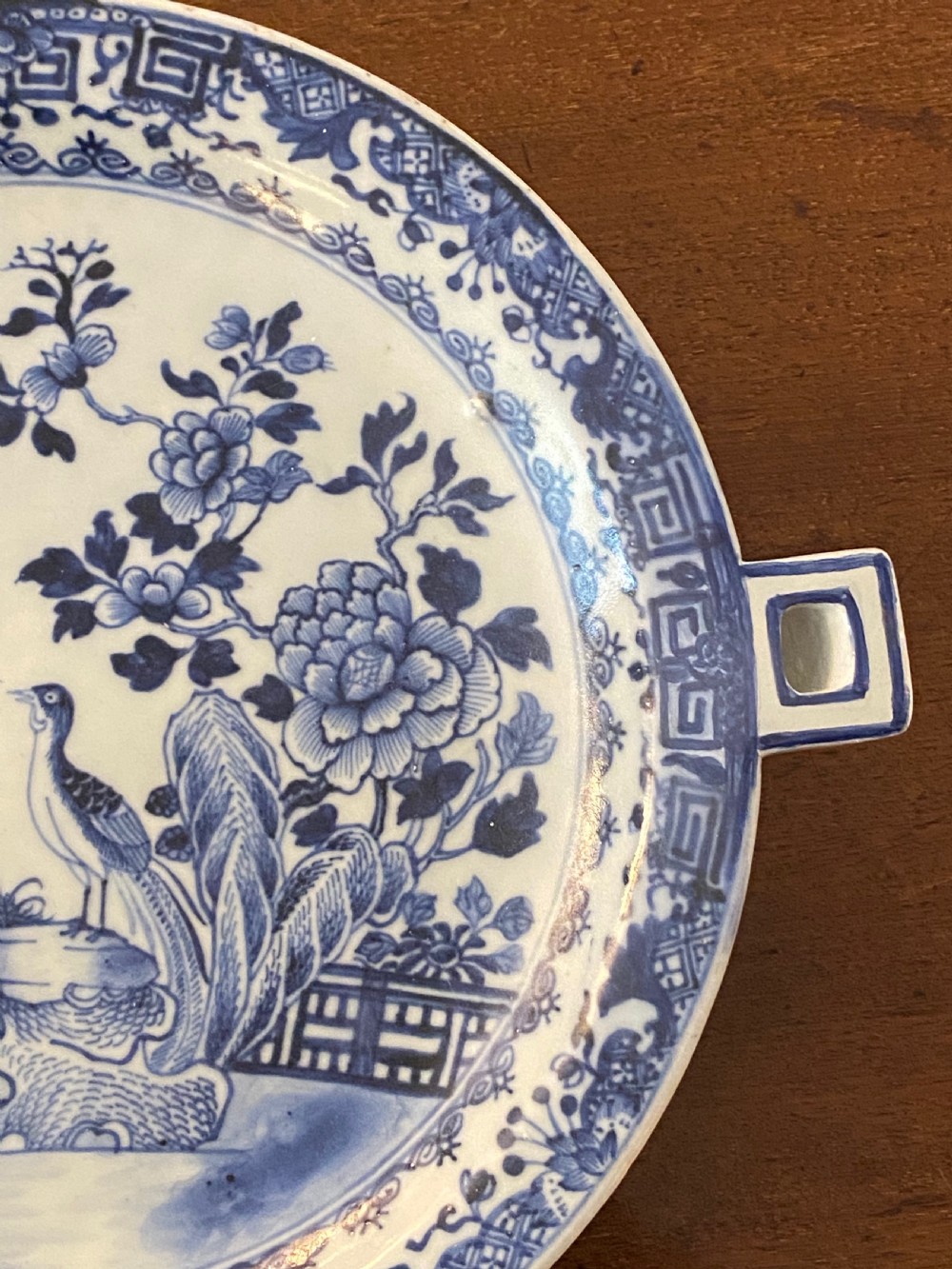 Chinese Export Warming Plate View IV