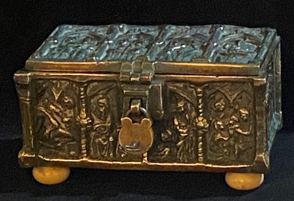 Bronze Reliquary Casket