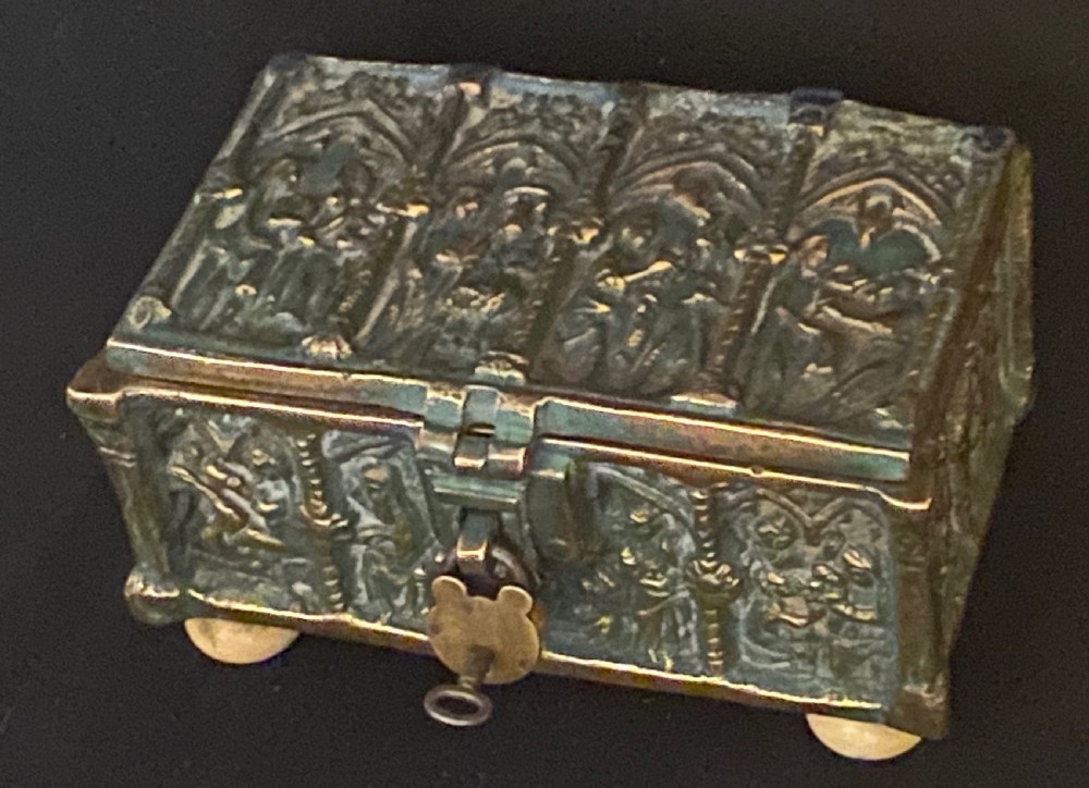 Bronze Reliquary Casket View II
