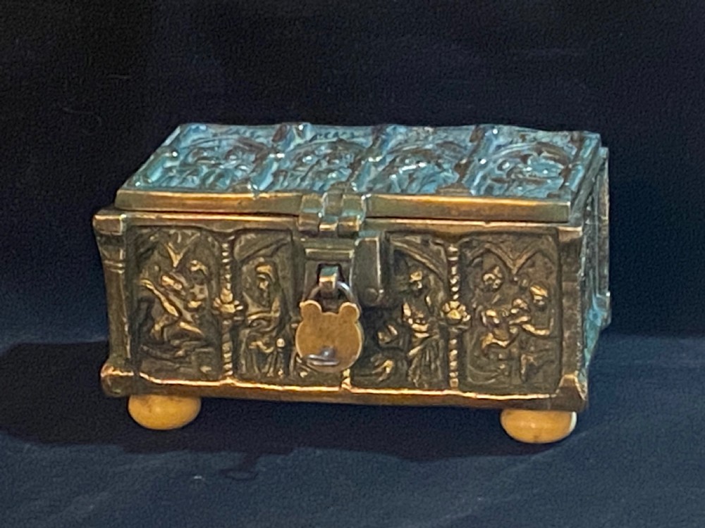 Bronze Reliquary Casket View IV