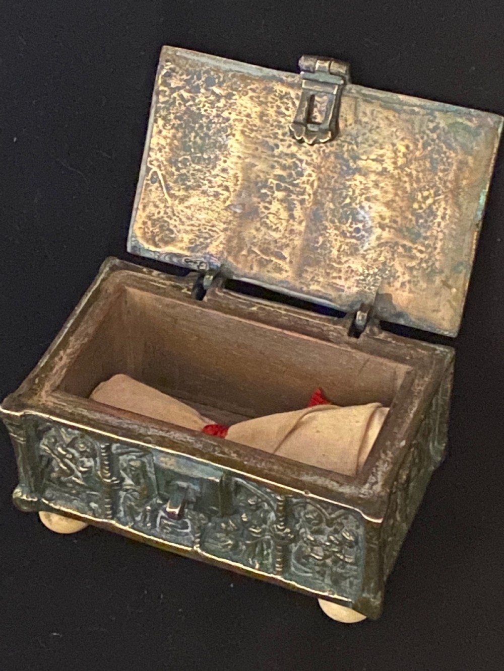 Bronze Reliquary Casket View V