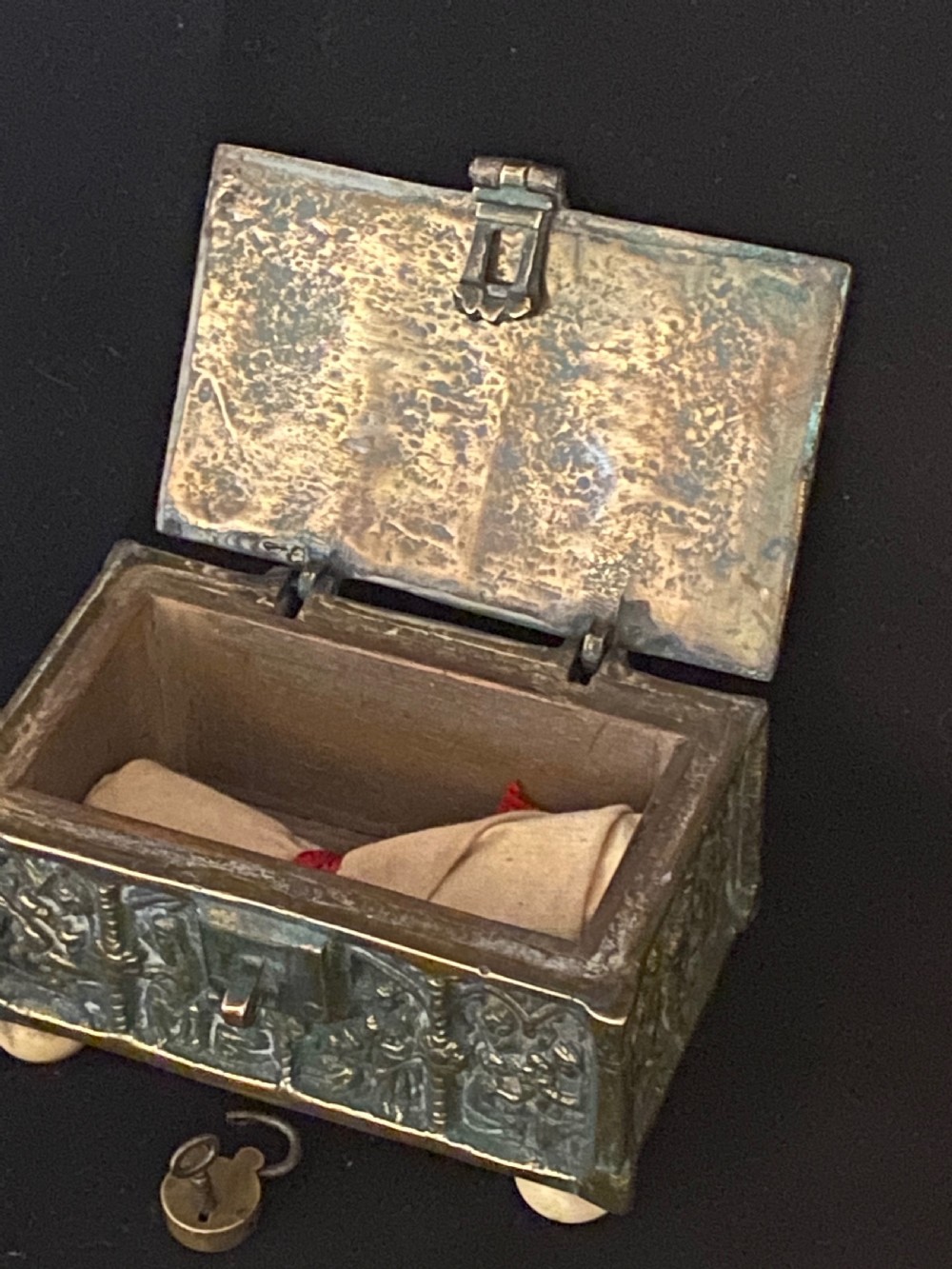 Bronze Reliquary Casket View VI