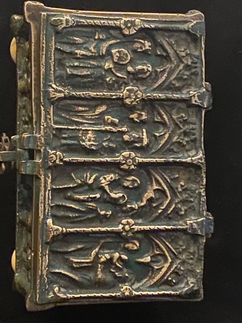 Bronze Reliquary Casket View VIII