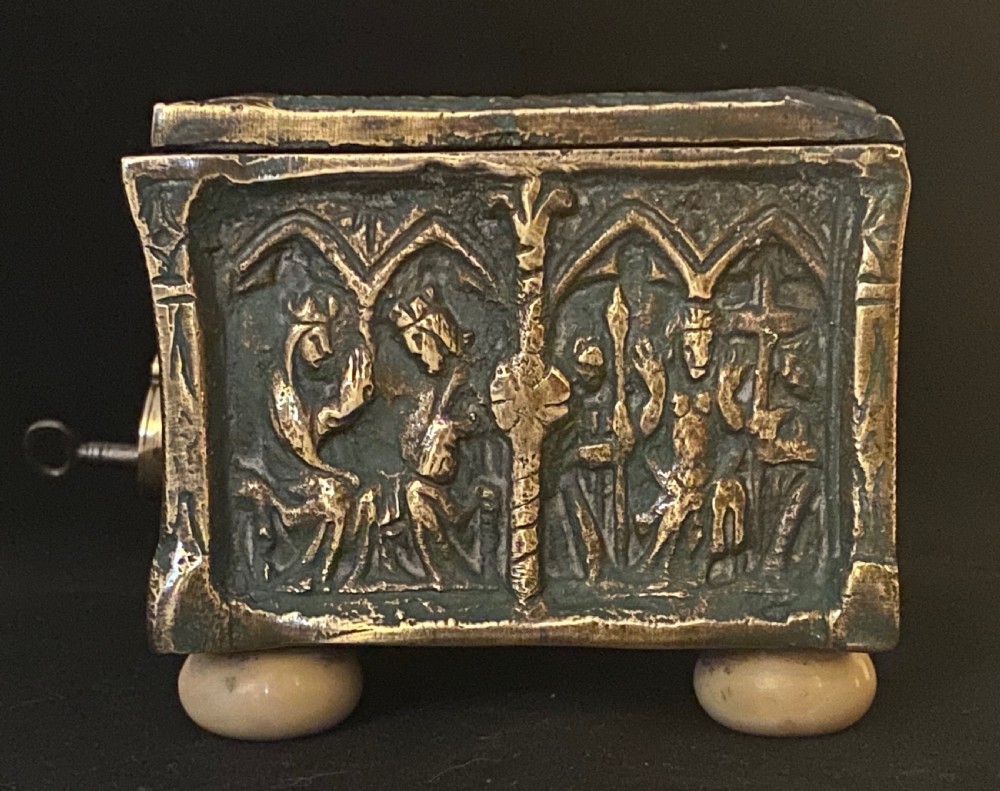 Bronze Reliquary Casket View X