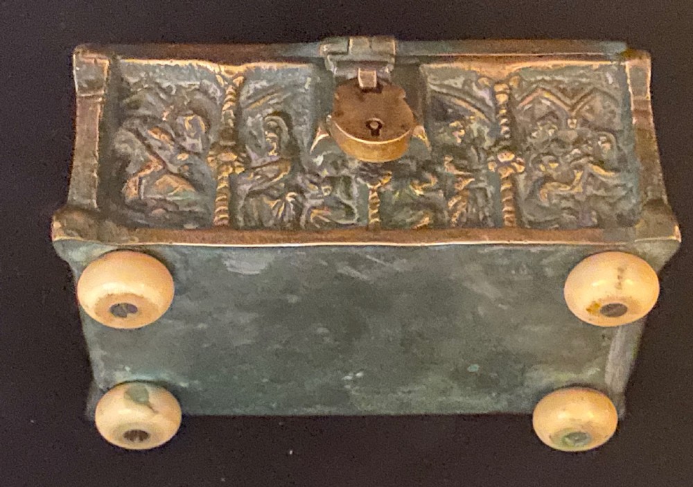 Bronze Reliquary Casket View XI
