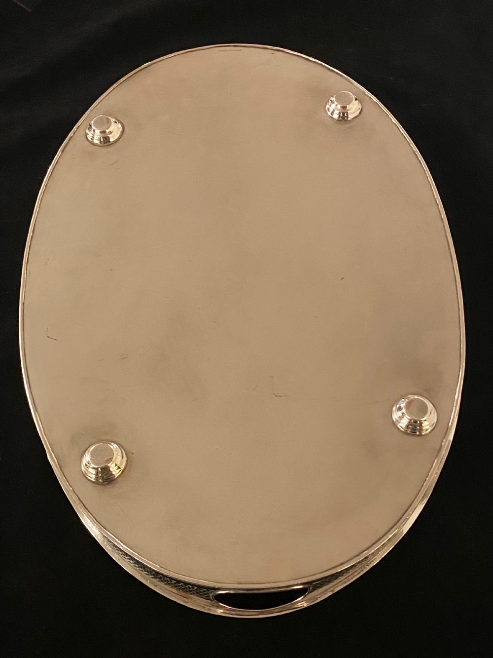 Sheffield Silver Plated Gallery Tray View IV