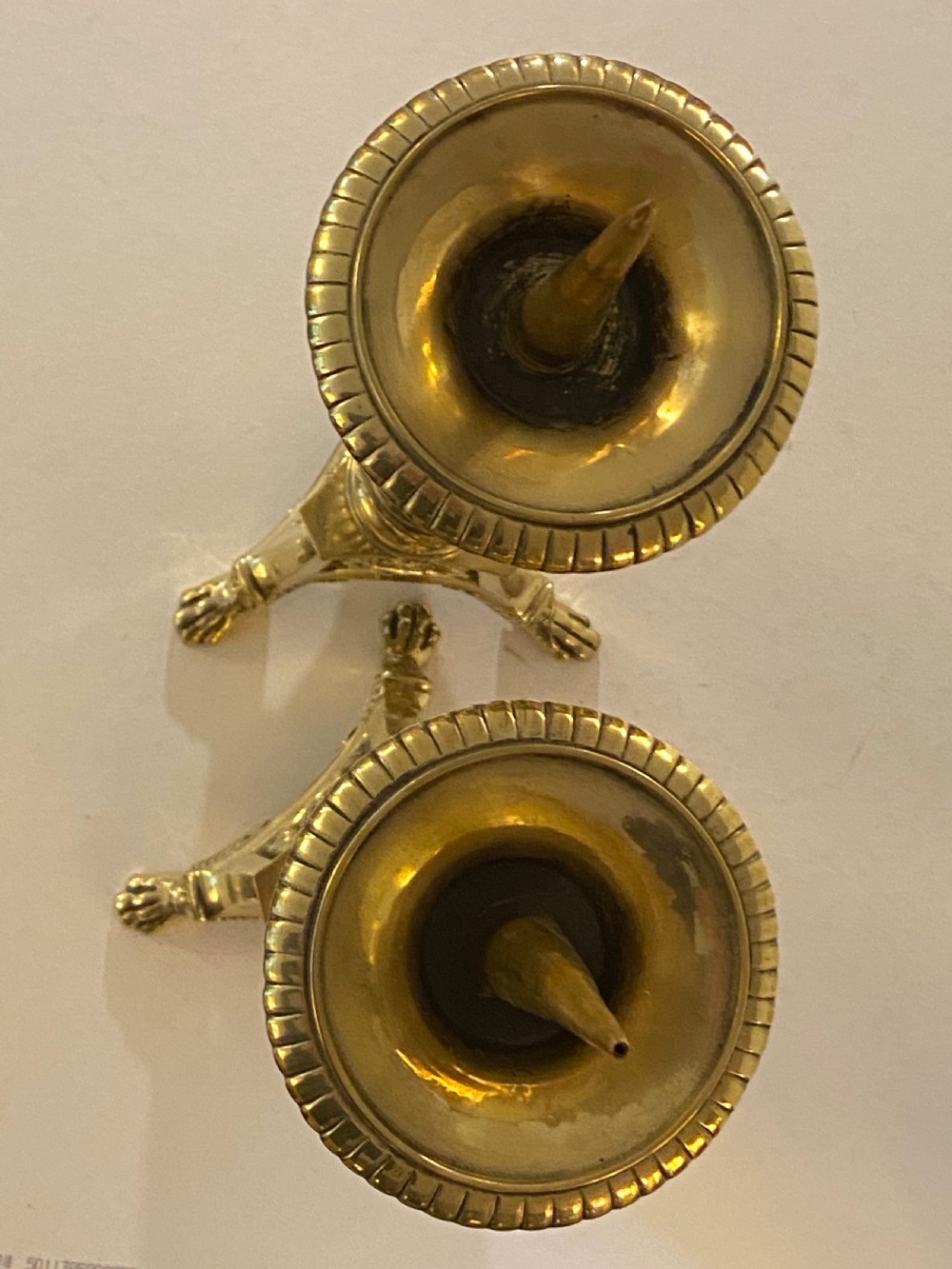 Pair of French Church Candlesticks View V