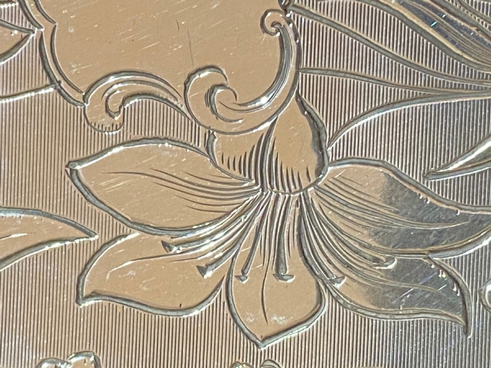 Nathaniel Mills Silver Card Case  View V